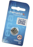 Элемент питания Renata CR 1632 (батарейка литиевая Li/MnO2, 125mAh, 3V)NEW