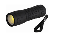 Фонарь Ultraflash LED16011 черный COB LED 3Вт пластик