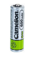 Элемент питания Camelion AA- 600mAh Ni-Cd BL-2 (NC-AA600BP2, аккумулятор,1.2В)