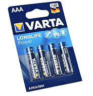 Элемент питания AAA VARTA LR03/AAA LONGLIFE 4BL