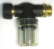 Фильтр тонкой очистки воды, 55л/мин, 150микрон (1"г-1"ш) для Karcher