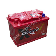 Аккумуляторная батарея Exclusive 6СТ 75 прям 278х175х190 Казахстан (ETN-575 013 062)
