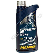 Масло компрессорное MANNOL ISO 46 1л