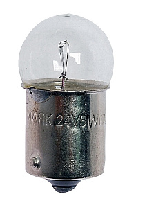 Лампа 24V R5W (BA15s) Маяк