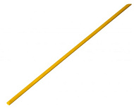 Трубка термоусадочная 2.0 / 1.0 мм 1м желтая REXANT