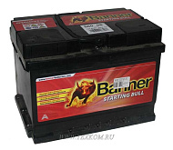 Аккумуляторная батарея BANNER STARTING BULL 6СТ60з прям низ. 56008 241х175х175 Австрия