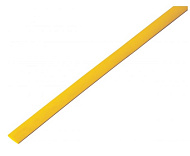 Трубка термоусадочная 6.0 / 3.0 мм 1м желтая REXANT