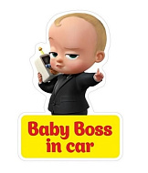 Накл-ка VRC 431-07 в-л "Baby boss" разм. 12*8 см