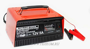 Устройство зарядное DETROIT ELECTRIC для АКБ 12V (5А) автомат 220V /54050/
