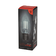 Лампа светодиод. филаментная REXANT Свеча CN35 9.5 Вт 950 Лм 4000K E27 прозрачная колба