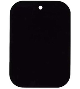 Пластина для магнитного держателя 65*45мм 3M черный Perfeo