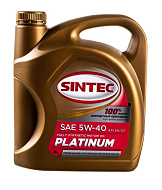 Масло моторное SINTEC PLATINUM 5W40 SN/CF синт. 4л