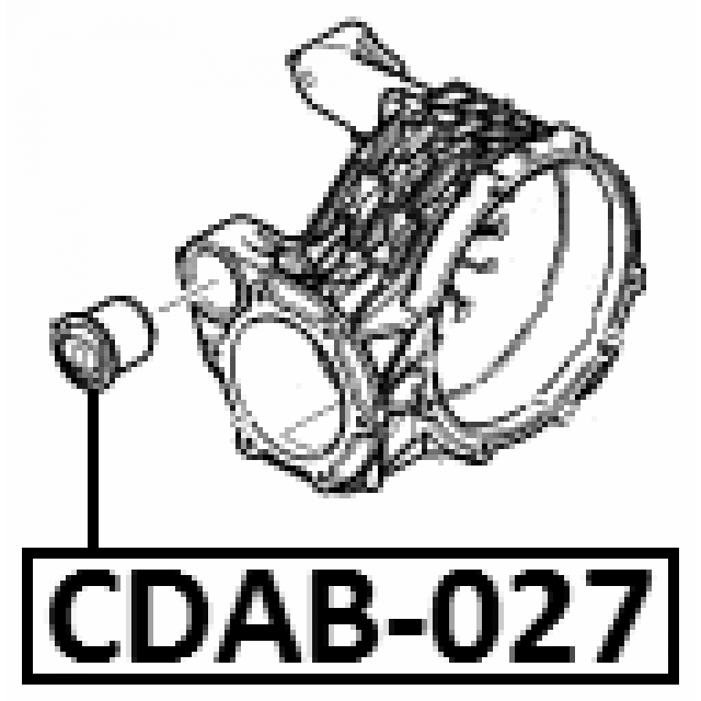 Сайлентблок FEBEST CDAB-027 preview 2