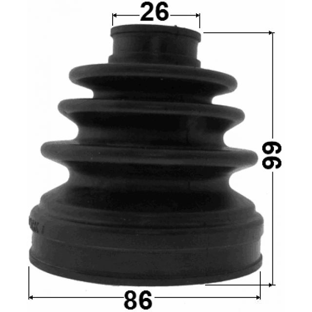 1415-NARH_к-кт пыльника ШРУСа внутреннего! SsangYong New Action G20/D20 10> preview 2