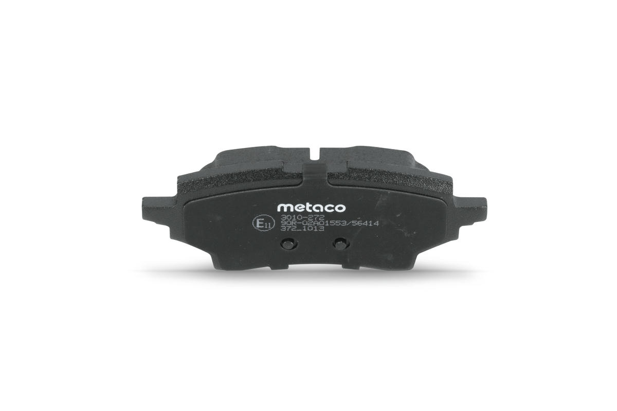 Колодки тормозные задние к-кт metaco 3010-272 preview 2