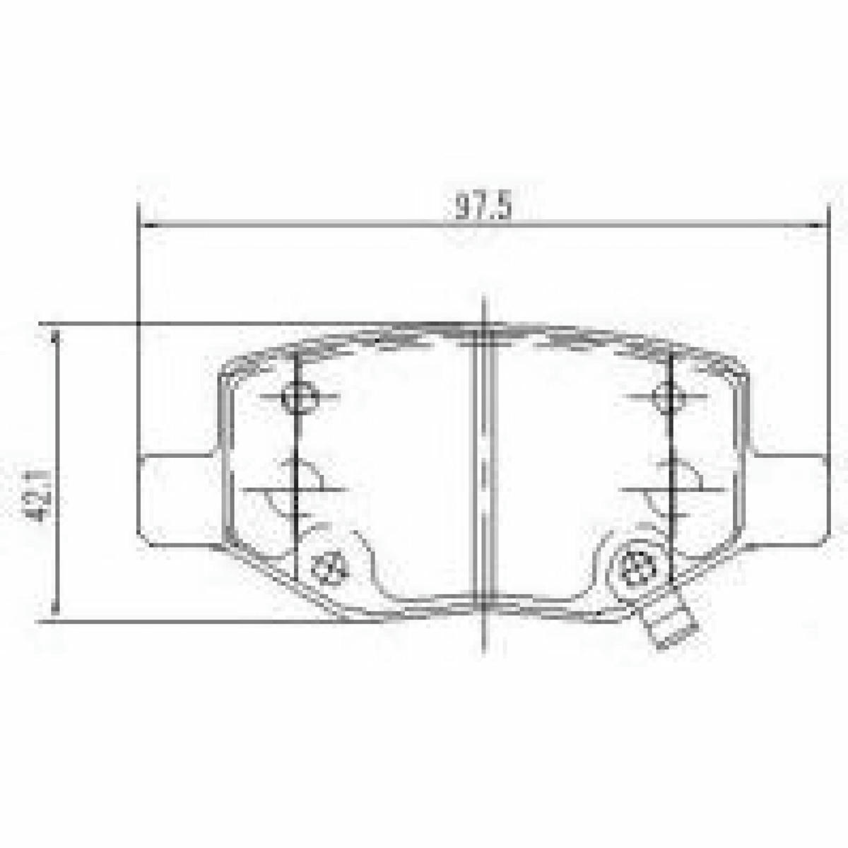 Колодки тормозные задние дисковые к-кт TRIALLI PF 4130 preview 3 Колодки тормозные задние дисковые к-кт TRIALLI PF 4130 preview 3