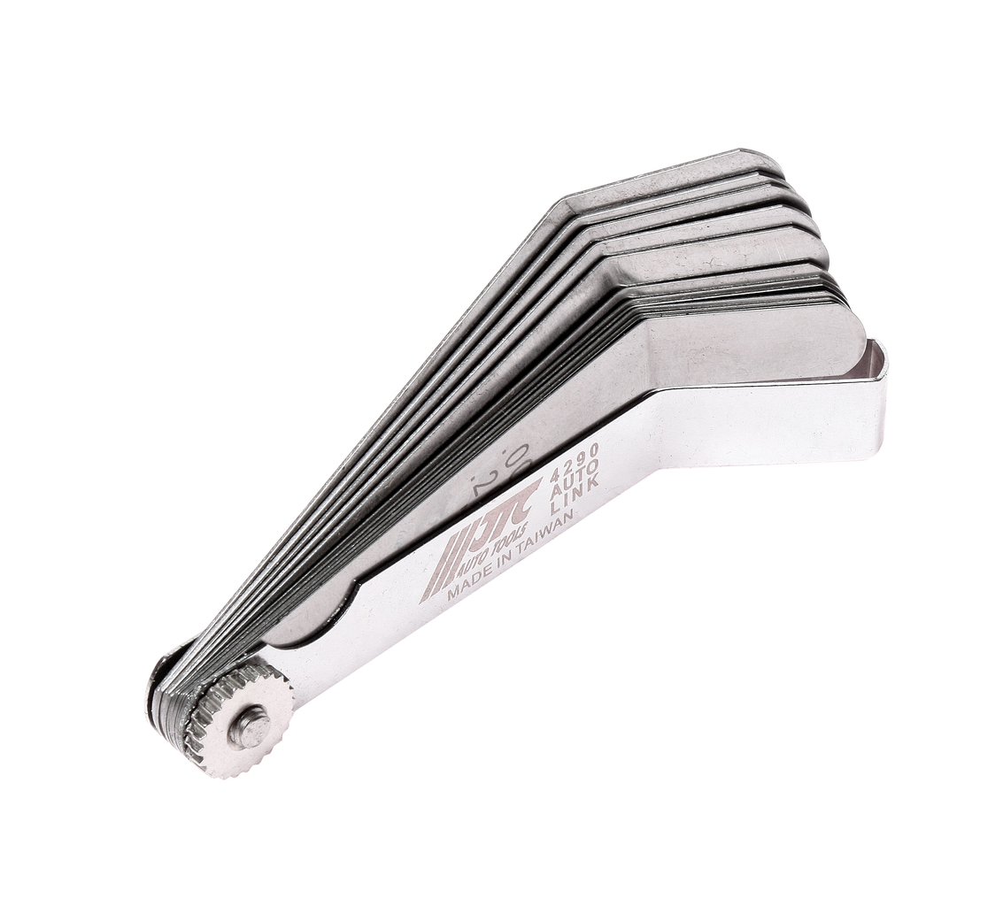 Набор щупов изогнутых для измерения зазора (0.203-0.66мм; 0,008"-0,026") 12 лезвий JTC /1 preview 2