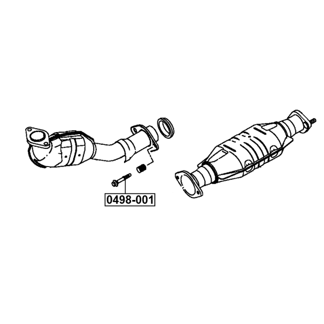 Болт крепления глушителя ACURA/BMW/CITROEN/NISSAN/SUZUKI FEBEST 0498-001 preview 2
