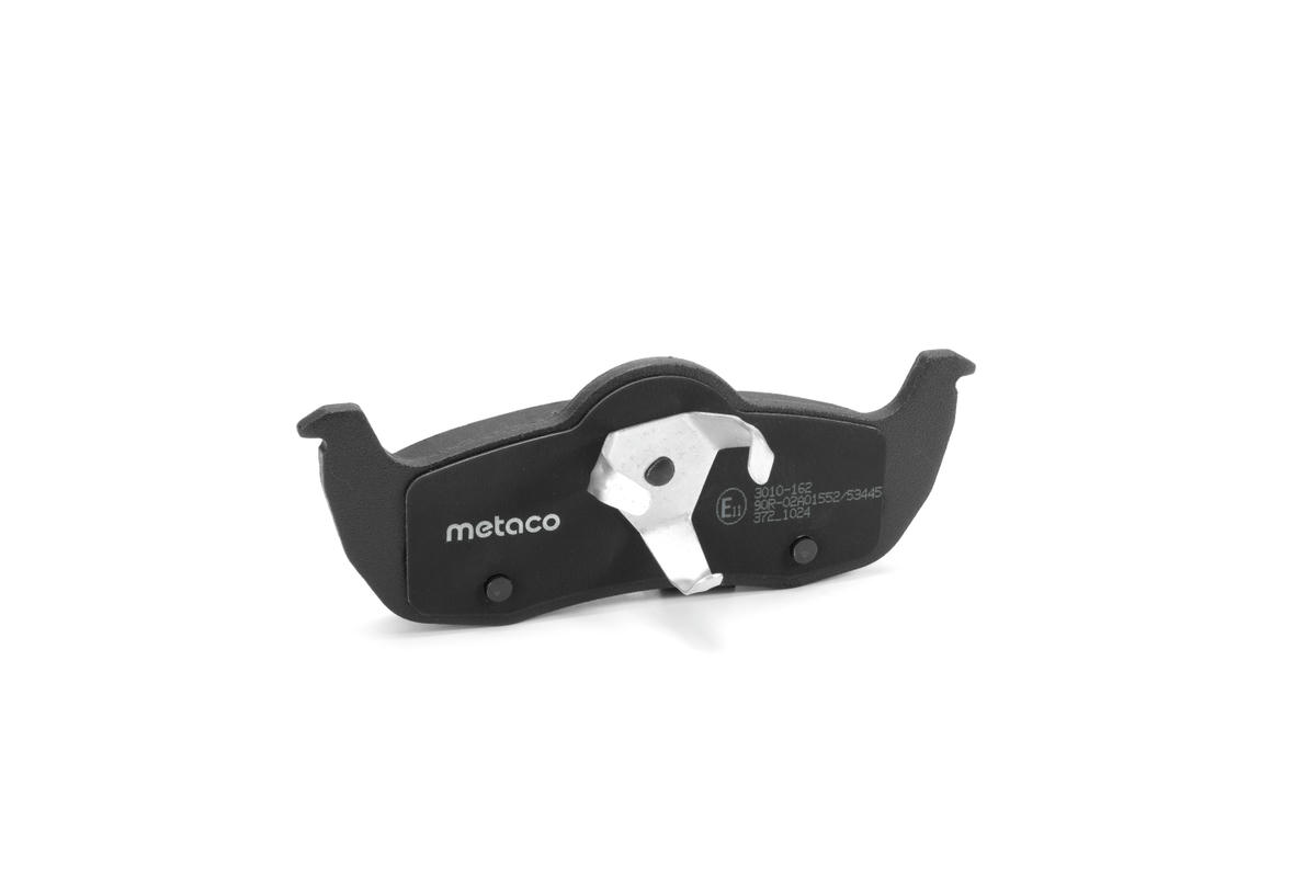 Колодки тормозные задние дисковые к-кт metaco 3010-162 preview 2