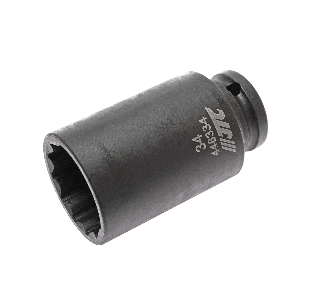 Головка торцевая 34 1/2" 12гр ударная тонкостенная 82мм JTC preview 1