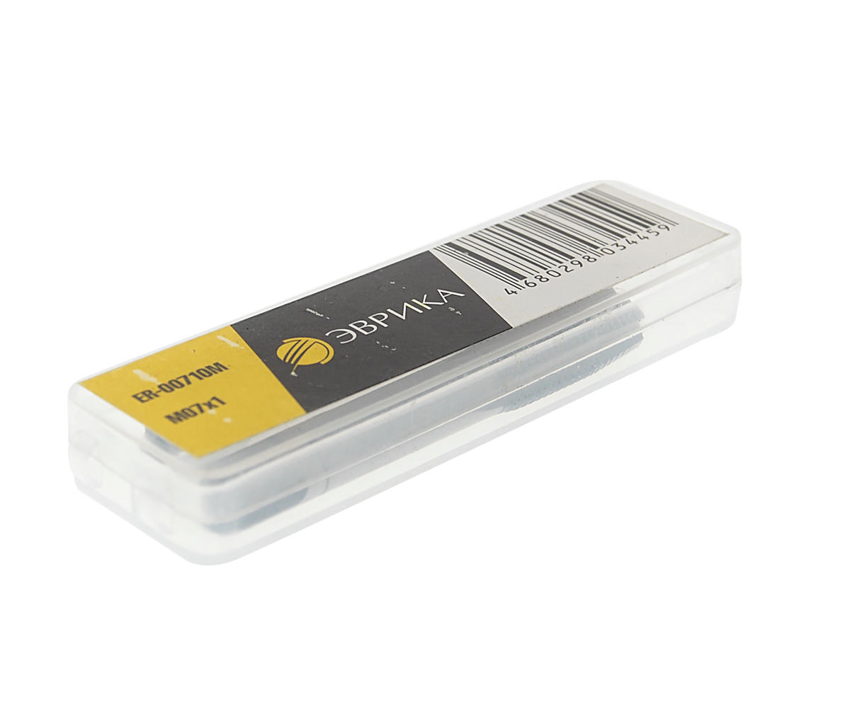 Метчик М7х1 (2шт) в пласт. футляре ЭВРИКА preview 1