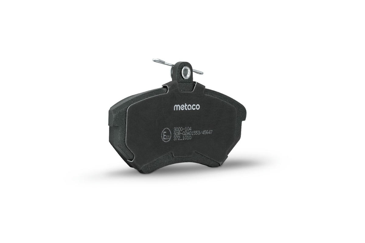 Колодки тормозные передние к-кт metaco 3000-104 preview 2 Колодки тормозные передние к-кт metaco 3000-104 preview 2