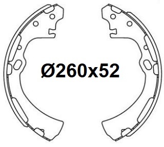 Колодки тормозные к-кт TRIALLI GF 4572 preview 3