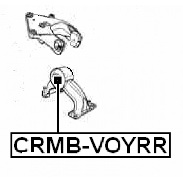 Сайлентблок FEBEST CRMB-VOYRR preview 2