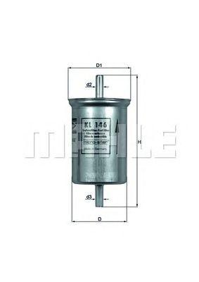Фильтр топливный KNECHT KL 146 preview 1