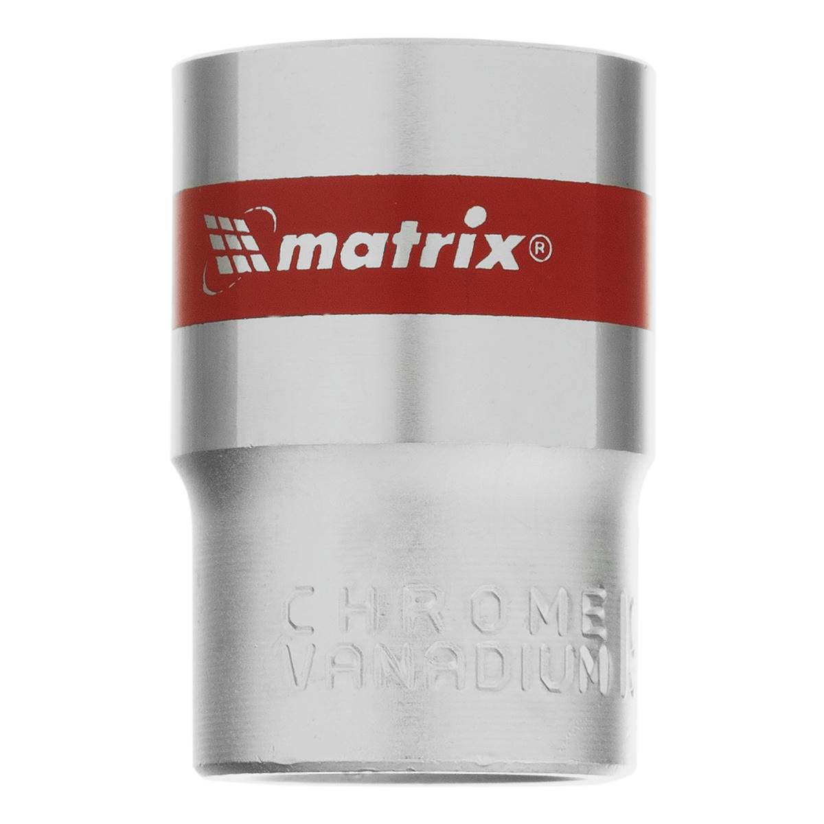 Головка торцевая, 19 мм, 6-гранная, CrV, под квадрат 1/2, хромированная MATRIX 13119 preview 3