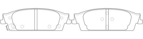 Колодки торм. для а/м Chevrolet Tahoe (14-)/Cadillac Escalade (14-) диск. зад. (PF 4399) preview 3