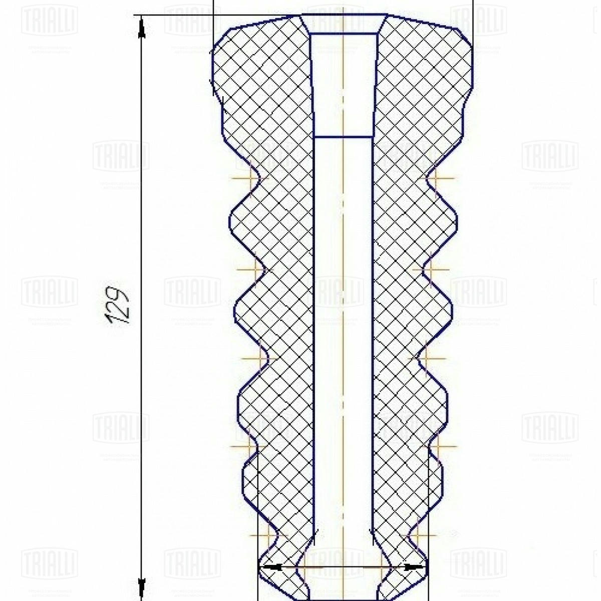 Отбойник амортизатора TRIALLI BC 0185 preview 2