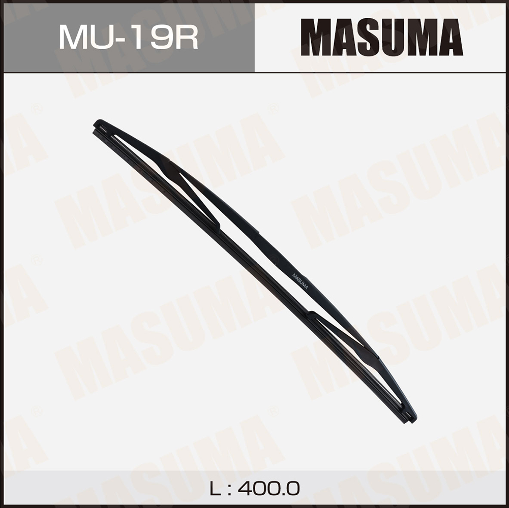 Щетка стеклоочистителя задняя 400 мм каркасная 1 шт MASUMA WIPER BLADE MU-19R preview 1