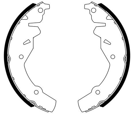 Колодки барабанные к-кт TRIALLI GF 4631 preview 4