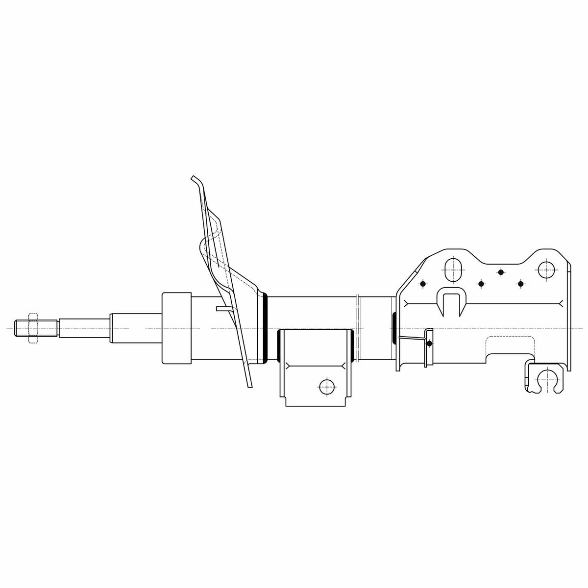 Амортизатор передний TRIALLI AG 15061 preview 2