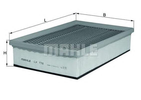 Фильтр воздушный KNECHT LX 778 preview 1