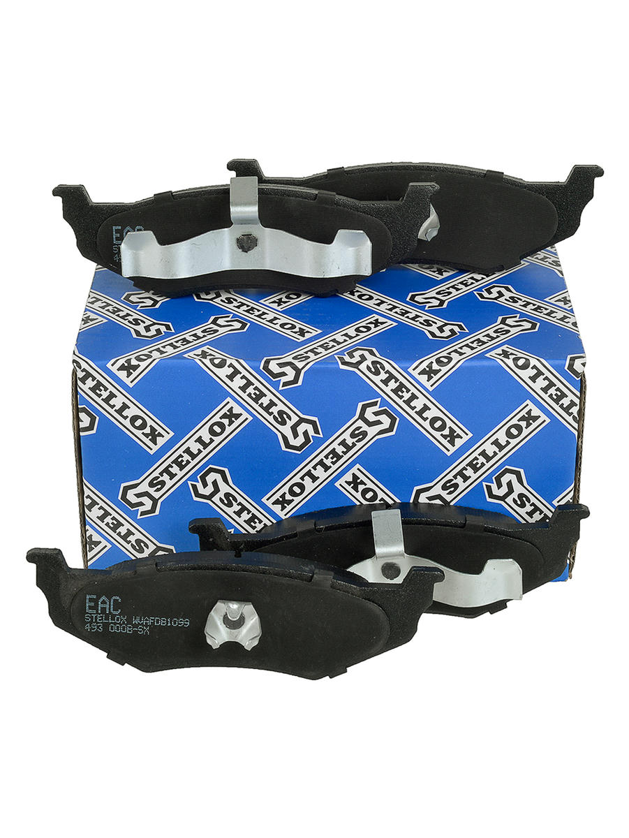 493 000B-SX_колодки дисковые задн.! с антискр. пл.Dodge Stratus 2.4/2.5i V6 24V 95-01/Neon 2.0i 92> preview 2