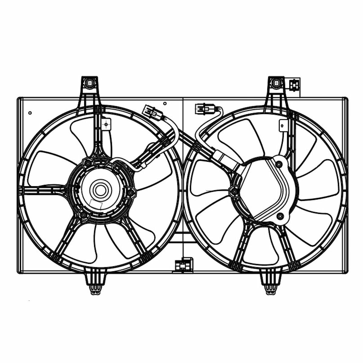 Вентилятор радиатора LUZAR LFK 1410 preview 3