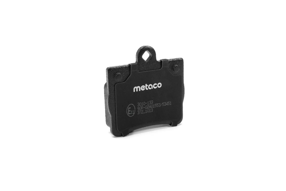 Колодки тормозные задние дисковые к-кт metaco 3010-133 preview 2