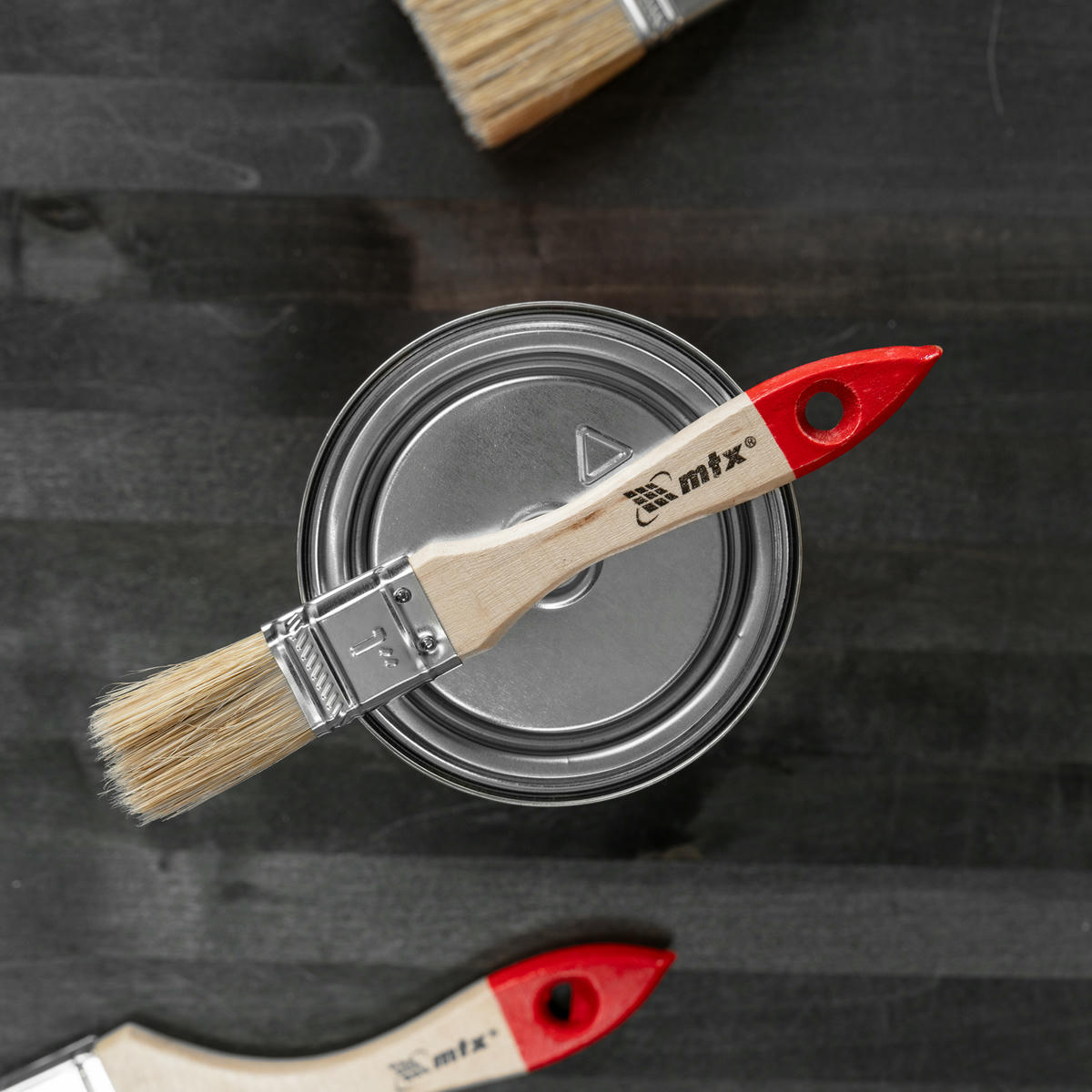 Кисть плоская "Стандарт" 1", натуральная щетина MATRIX preview 6