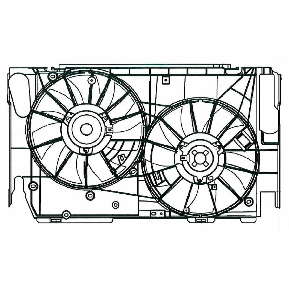 Вентилятор радиатора LUZAR LFK 19R4 preview 3