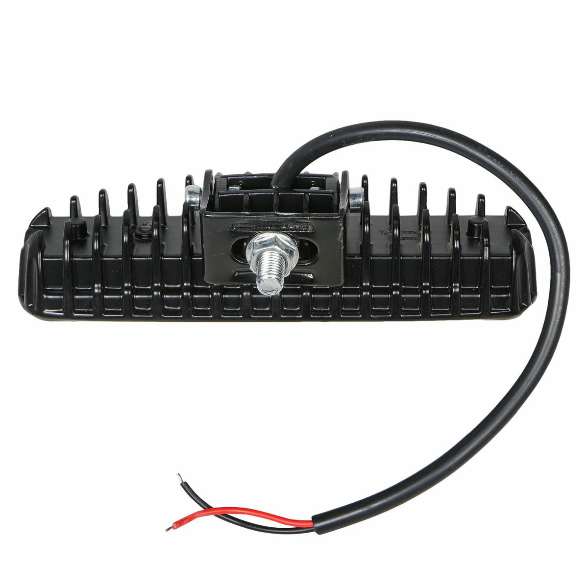 Фара светодиодная прямоугольная, 6 LED 4D линза, 18W (157х42х40) 12/24V (ALED006) preview 4