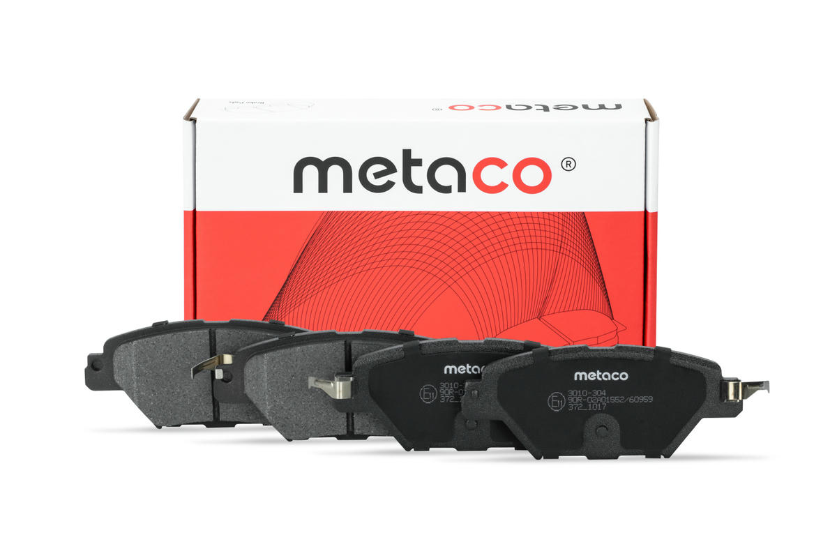 Колодки тормозные задние к-кт metaco 3010-304 preview 1