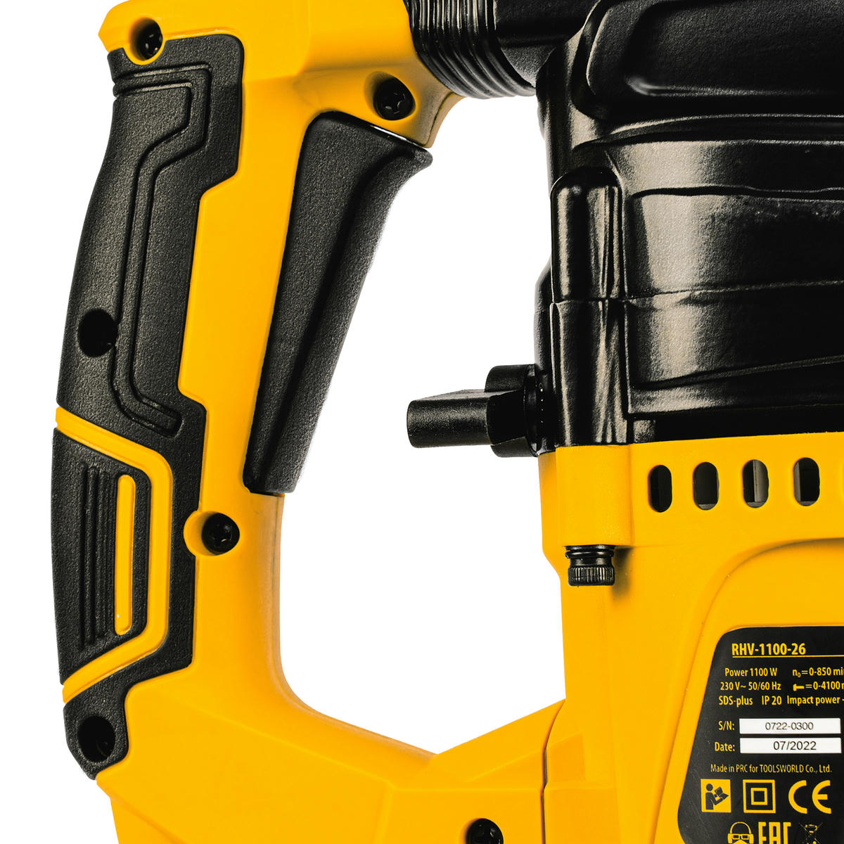 DENZEL 26610 Перфоратор электрический RHV-1100-26, SDS-plus, 1100Вт, 4Дж, 3 реж. preview 7