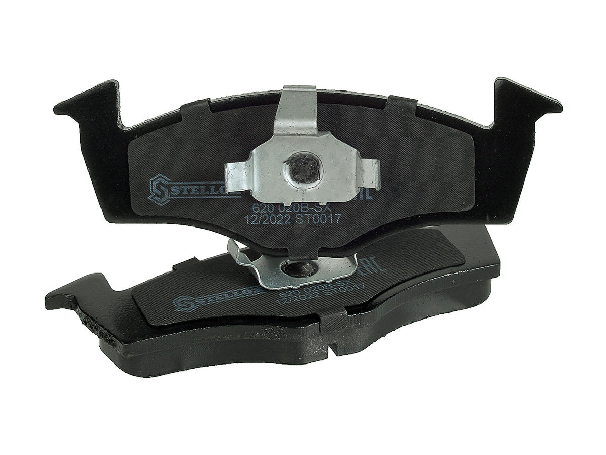 620 020B-SX_колодки дисковые п.! с антискр. пл. VW Golf III/Vento/Polo 1.4/1.6/1.9D/TD/SDi 95-01 preview 3