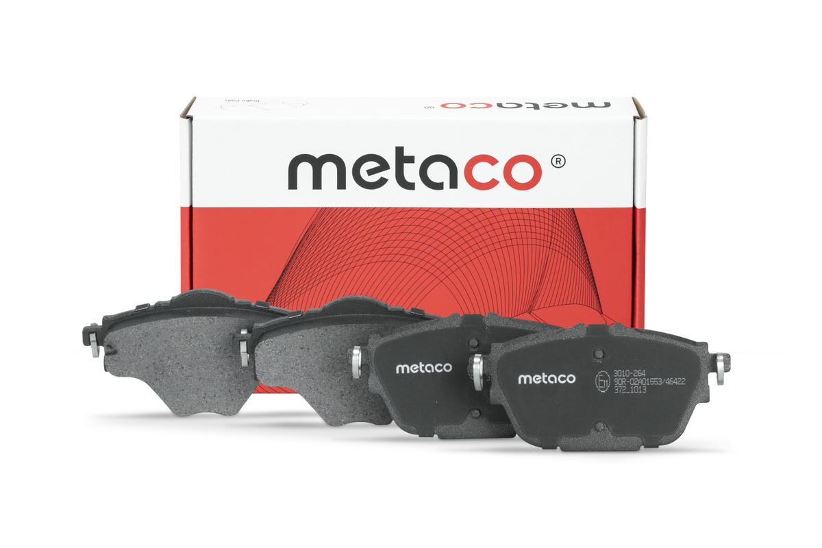 Колодки тормозные задние к-кт metaco 3010-264 preview 6