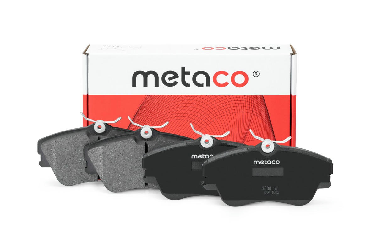 Колодки тормозные передние к-кт metaco 3000-141 preview 1 Колодки тормозные передние к-кт metaco 3000-141 preview 1