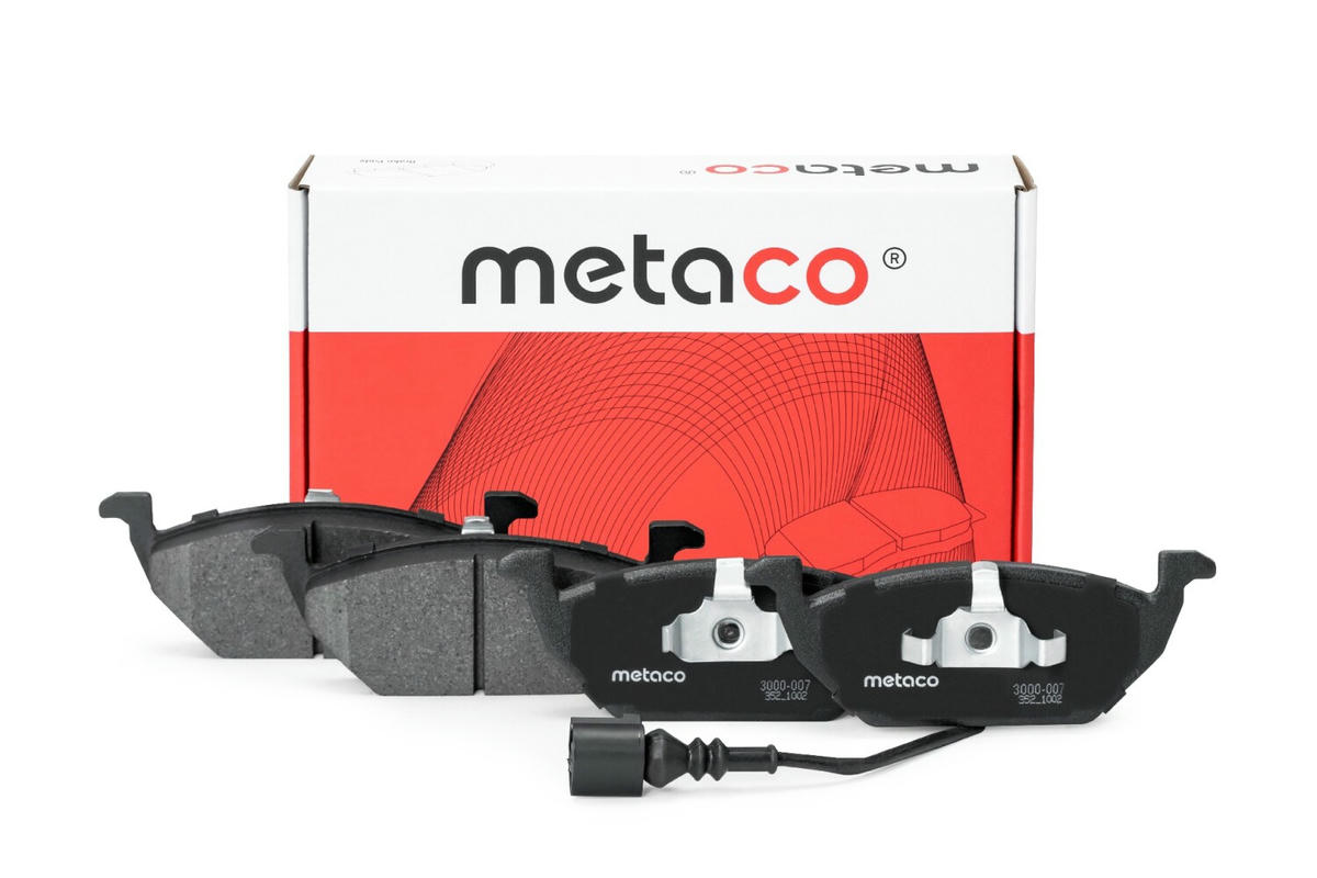 Колодки тормозные передние к-кт metaco 3000-007 preview 1 Колодки тормозные передние к-кт metaco 3000-007 preview 1