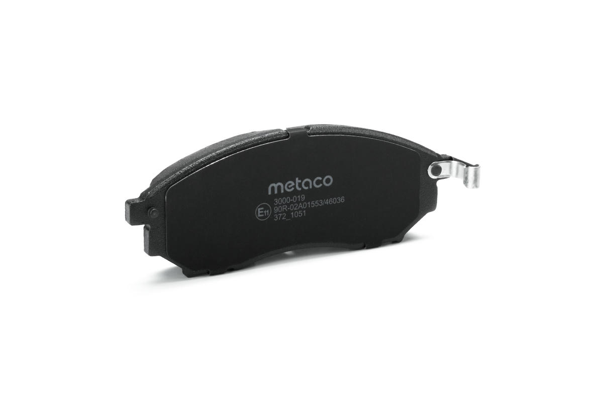 Колодки тормозные передние к-кт metaco 3000-019 preview 2 Колодки тормозные передние к-кт metaco 3000-019 preview 2