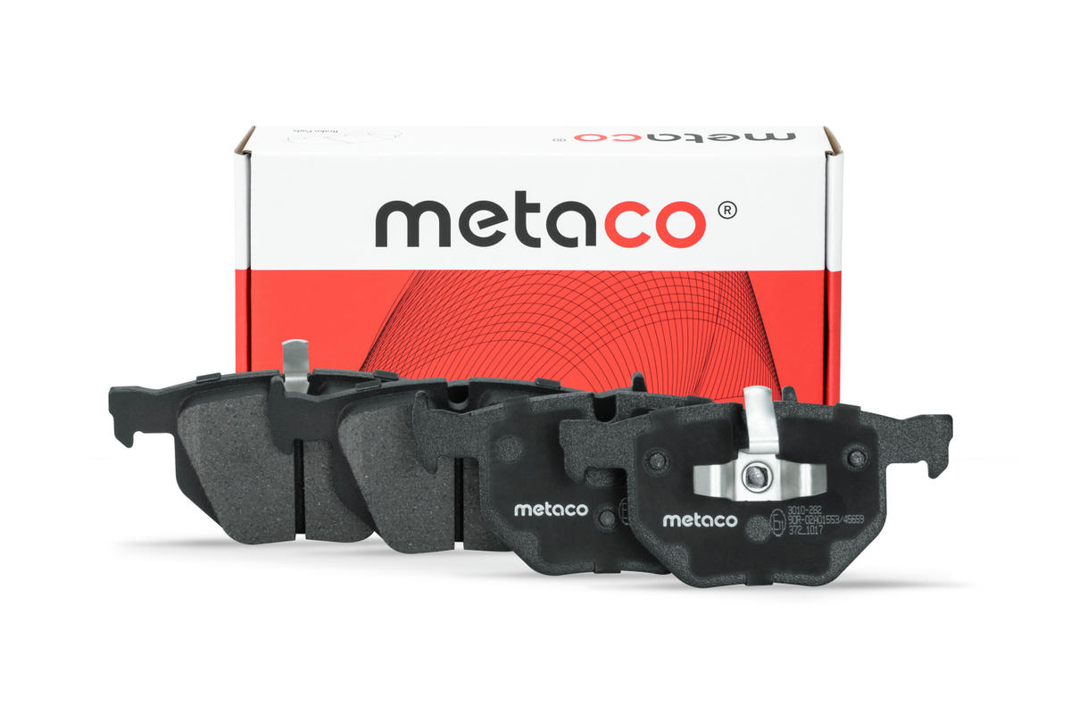 Колодки тормозные задние к-кт metaco 3010-282 preview 1